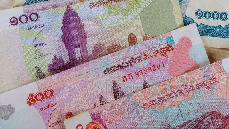 Cambodian Riel and USD are the two most widely used in Cambodia